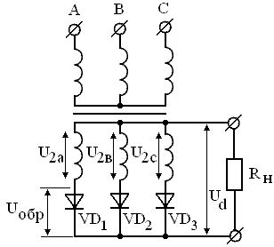 Выпрямитель напряжения. Схемы выпрямления электрического тока