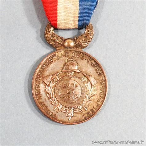 Medaille De L Union Departementale Des Sapeurs Pompiers D Eure Et Loire