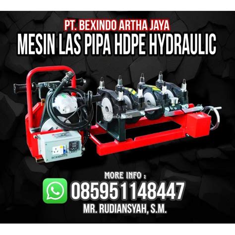 Mesin Las Pipa HDPE Hydraulic SHD 450 A4 Size 6 S D 18 Inch Di Jakarta