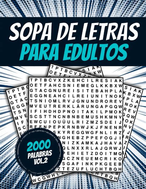 Buy Sopa De Letras Para Adultos Letra Grande Sopa De Letras