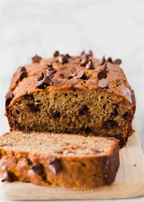 Peanut Butter Chocolate Chip Banana Bread Recipe