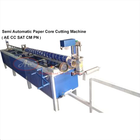 Semi Automatic Paper Core Cutting Machine At Inr In Ahmedabad