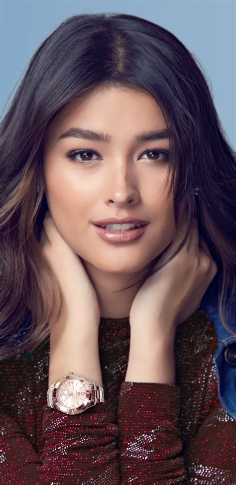 Celebrity Liza Soberano Smile Brown Eyes Filipino Brunette Actress