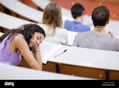 Students Sleeping In Lecture