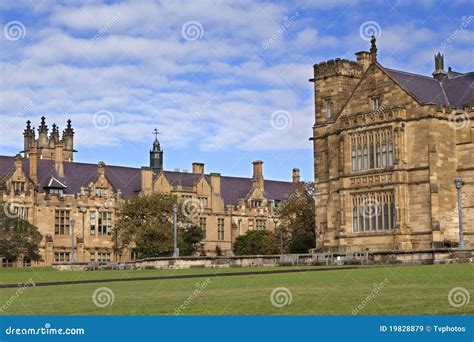 Main Campus of the University of Sydney Stock Image - Image of aged ...