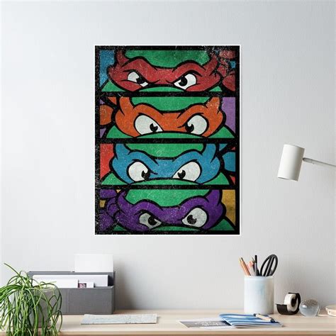 Ninja Turtles Cartoon Poster For Sale By CreativeSpero Ninja