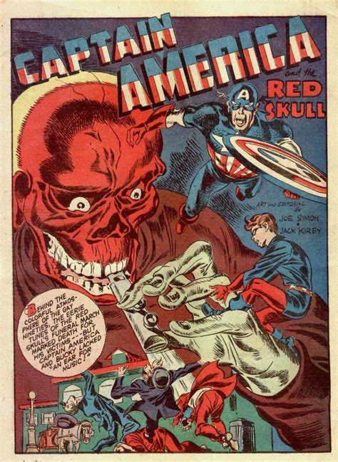 Captain America 7 Red Skull Part 1 Book Art Avengers Comics Marvel Comics Covers