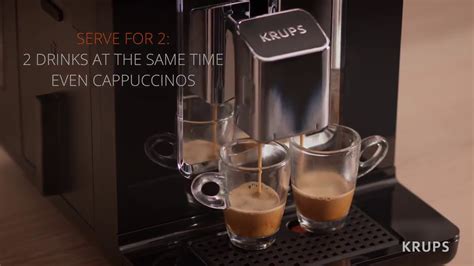 KRUPS EA89 Deluxe One Touch Super Automatic Espresso và Cappuccino