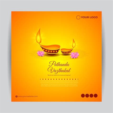 Premium Vector Vector Illustration Of Happy Puthandu Tamil New Year