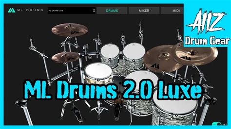 ML Sound Lab ML Drums 2 0 Luxe Expansion YouTube