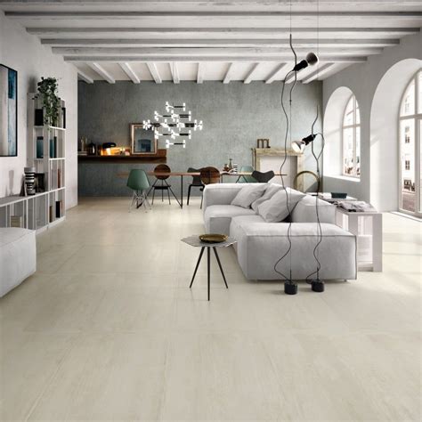 Instinct White 24x24 Porcelain Tile Home Tiles Design Living Room