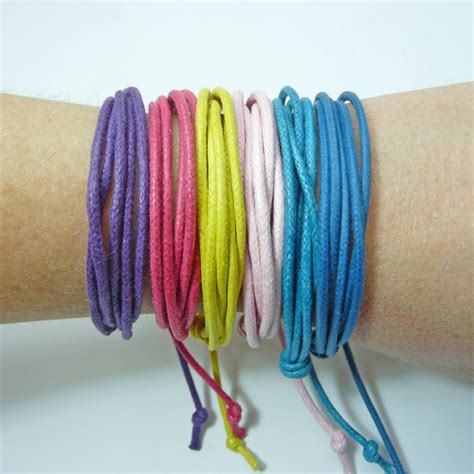 Cotton Bracelets - Various Colours