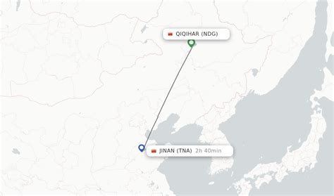 Direct Non Stop Flights From Qiqihar To Jinan Schedules