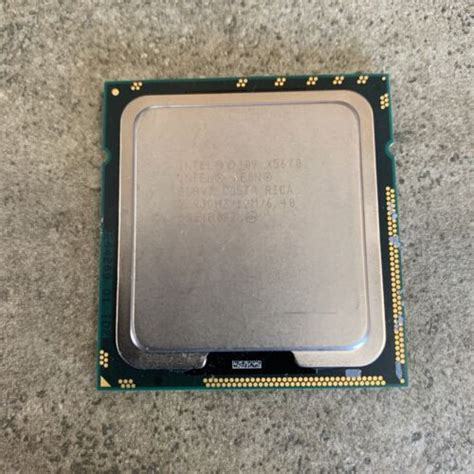 Intel SLBV7 Xeon X5670 6 Core 2 93GHz 6 40GT S QPI 12MB L3 Cache A 13