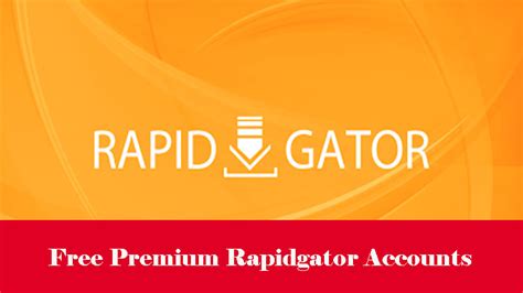 71 Free Premium Rapidgator Accounts 2025 Email Passwords