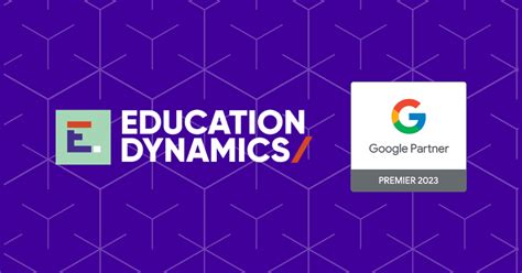 EducationDynamics Recognized As A 2023 Google Premier Partner