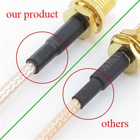 Bnc Male Plug To Uhf Male Pl So Jumper Pigtail Cable Rg Ft