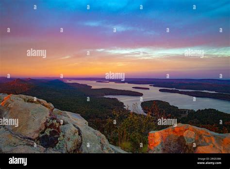 Pinnacle Mountain Sunrise Stock Photo - Alamy