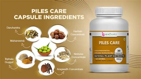 Buy Piles Care Capsules To Stop Piles Instantly