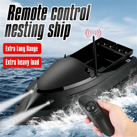 Z08 Smart Return RC Fishing Bait Boat Positioning Dual Engine 500m