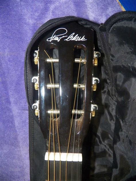 Guitar Signed By Roy Clark