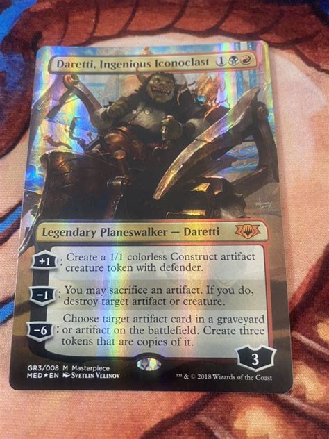 Mtg Foil Guilds Of Ravnica Mythic Edition Daretti