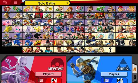 Super Smash Bros Ultimate Full Roster By Fakefacevii On Deviantart