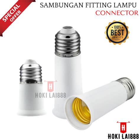 Jual Hkl Sambungan Fitting Lampu E Sambungan Fitting Lampu