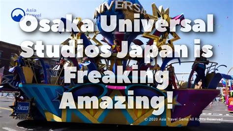 Osaka Universal Studios Japan Is Freaking Amazing Highly Recommended