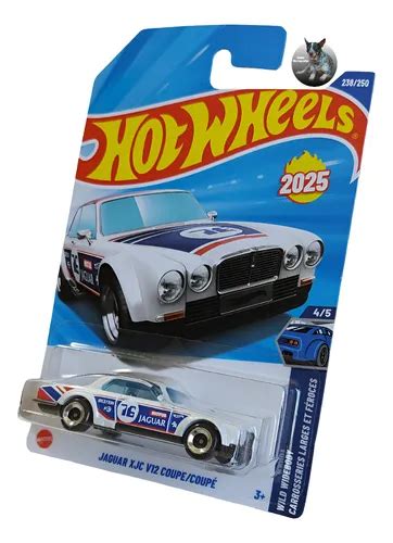 Hot Wheels Jaguar Xjc V Coupe Wild Dv Branco Parcelamento Sem Juros
