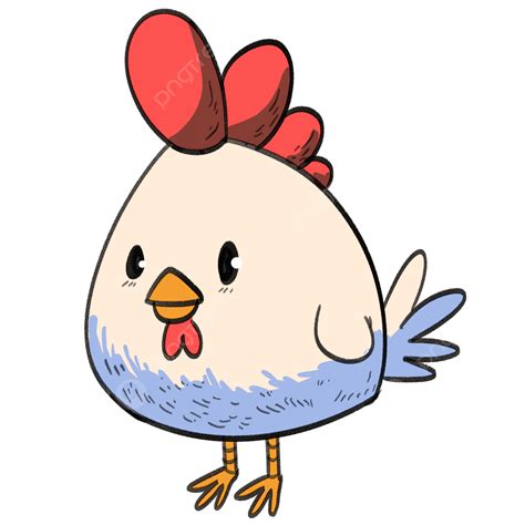 How To Draw A Cute Chicken