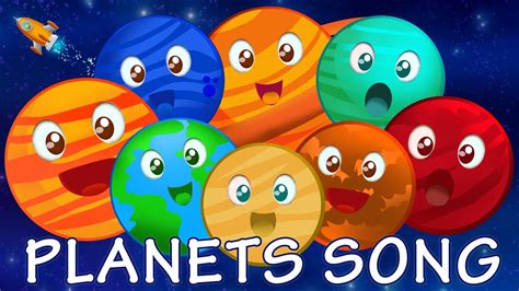 Planet Song | Nursery Rhyme Videos For Kids, Children, Babies And Toddlers - YouTube