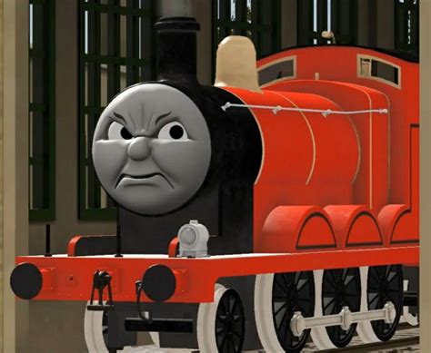 Thomas The Tank Engine James Angry