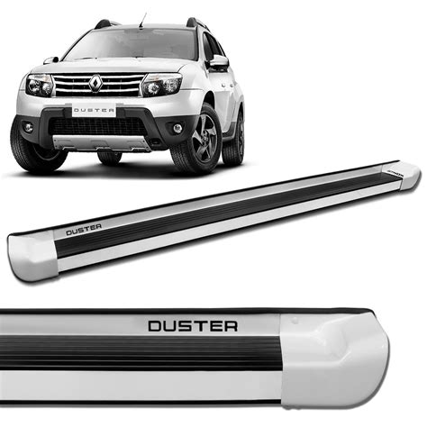 Estribo Lateral Duster 2012 A 2021 Personalizado Branco General Car