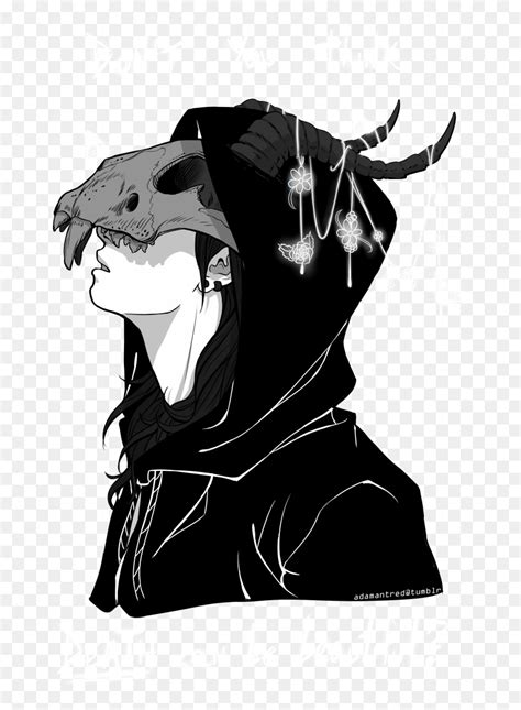 Anime Boy With Skull Mask, HD Png Download - vhv