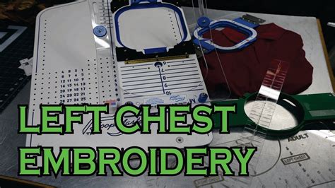 Best Embroidery Tip To Left Chest Placement Youtube