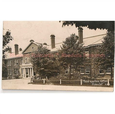 Headquarters Office Aldershot Hampshire Early 1900s Real Photo