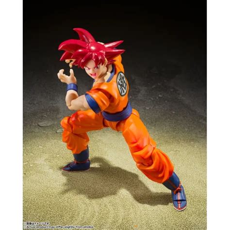 S H Figuarts Figura Super Saiyan God Son Goku Saiyan God Of Virtue