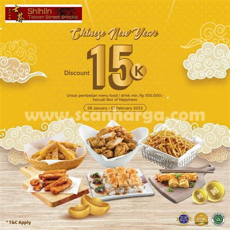 Promo Shihlin Spesial Tahun Baru Imlek Diskon Rp Scanharga