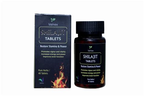 Velnex Pure Shilajit Tablet At Rs 499 Bottle Shilajit Capsule And