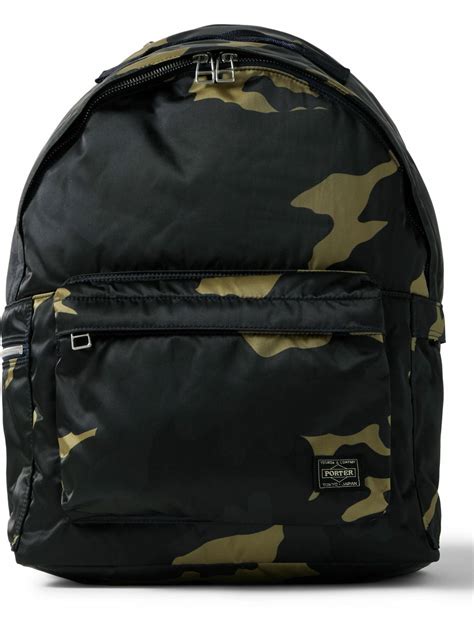 Porter Yoshida And Co Counter Shade Daypack Mesh Panelled Camouflage