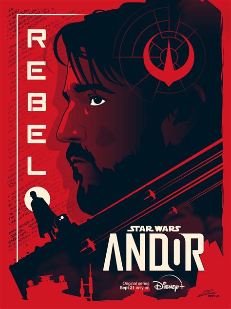 Star Wars Andor Poster Art Poster By Rico Jr