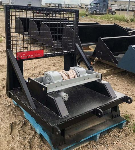 Skid-Steer Recovery Winch - 13,000lb - Certified Sales & Rentals