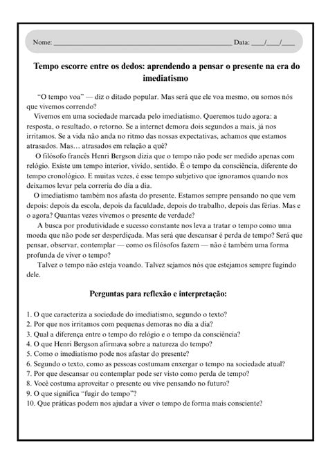 Textos Reflexivos De Filosofia Com Atividades Pdf - Textos reflexivos de filosofia com atividades pdf - ABC Pedagógico