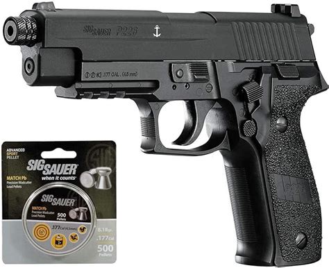 Amazon SLG Sаuer P226 Airgun 177 Cal with 500 Match Lead Pellets