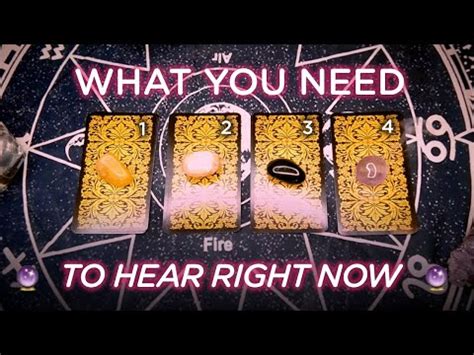 What You Need To Hear Right Nowtarot Card Reading