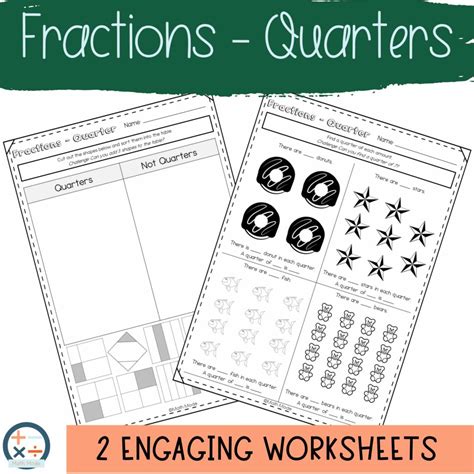 Fractions - Finding a Quarter of a Shape and a Quarter of a Quantity ...