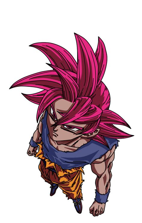 Goku Ssj God Reddbsmanga By Orphanguy On Deviantart