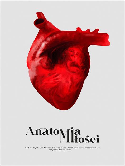 Anatomia Miłości plakat premium 40x60 cm AAALOE Inna marka