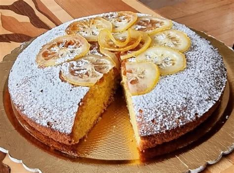 Torta Da Pasticceria Al Limone Dolce Ricetta Semplice Cucinare Come